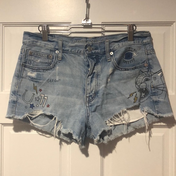 American Eagle Outfitters Pants - Graphic American Eagle Shorts American Eagle Outfitters Pants - Graphic American Eagle Shorts